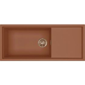   ELLECI- Mosogatótálca Sintesi 510 Keratek K83 Cavern Clay bronz tartozékokkal