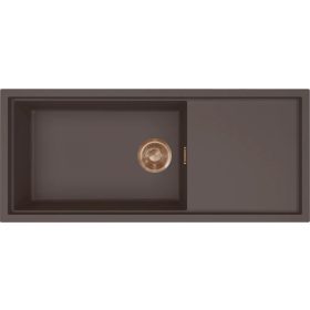   ELLECI- Mosogatótálca Sintesi 510 Keratek K87 Cocoa bronz tartozékokkal