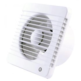   Dalap Grace Highpress ventilátor időzítővel, pártartalom érzékelővel Ø 100 mm, erősebb motor Dlp 41509