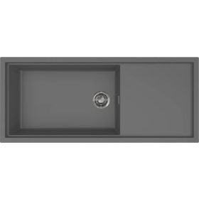   ELLECI- Mosogatótálca Sintesi 510 Keratek K99 Dark Grey inox tartozékokkal