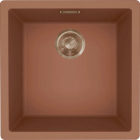   ELLECI- Mosogatótálca Zen 102 Keratek K83 Cavern Clay bronz tartozékokkal