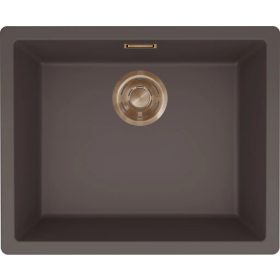   ELLECI- Mosogatótálca Zen 105 Keratek K87 Cocoa bronz tartozékokkal