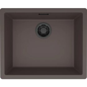   ELLECI- Mosogatótálca Zen 105 Keratek K87 Cocoa fekete tartozékokkal