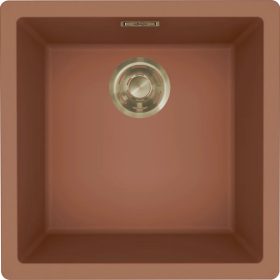   ELLECI- Mosogatótálca Zen-F 102 Keratek K83 Cavern Clay arany tartozékokkal