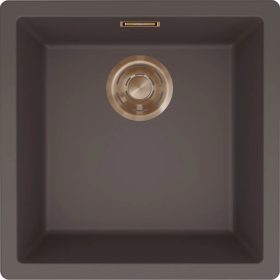   ELLECI- Mosogatótálca Zen-F 102 Keratek K87 Cocoa bronz tartozékokkal