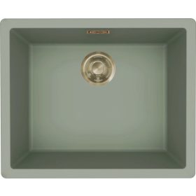   ELLECI- Mosogatótálca Zen-F 105 Keratek K82 Sage Green arany tartozékokkal