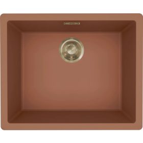   ELLECI- Mosogatótálca Zen-F 105 Keratek K83 Cavern Clay arany tartozékokkal