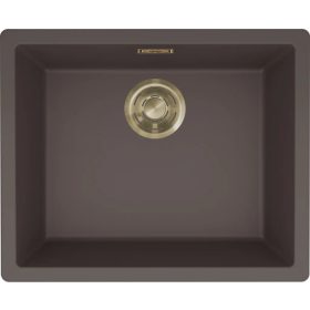   ELLECI- Mosogatótálca Zen-F 105 Keratek K87 Cocoa arany tartozékokkal