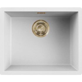   ELLECI- Mosogatótálca Zen-F 105 Keratek K96 White arany tartozékokkal