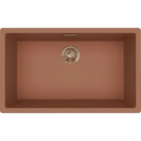   ELLECI- Mosogatótálca Zen-F 130 Keratek K83 Cavern Clay bronz tartozékokkal