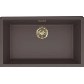   ELLECI- Mosogatótálca Zen-F 130 Keratek K87 Cocoa arany tartozékokkal