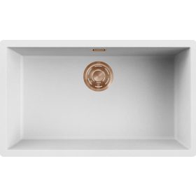   ELLECI- Mosogatótálca Zen-F 130 Keratek K87 Cocoa bronz tartozékokkal