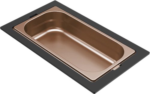 ELLECI - Tároló edény egyrészes gourmet 378 bronz HPL kerettel