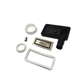 ELLECI - Túlfolyó készlet négyzetes - arany