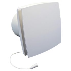   Fürdőszoba ventilátor Dalap 100 BFL emelt teljesítménnyel, húzókapcsolóval Dlp 41006