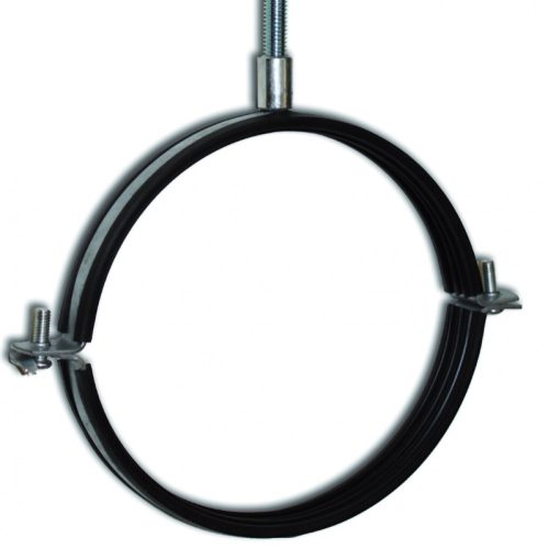 Légtechnikai gumis csőbilincs DN  150 mm M8/M10 csatlakozással (OBMC)