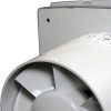 Fürdőszoba ventilátor Dalap 125 BFAZ emelt teljesítménnyel, időzítővel Dlp 41038