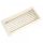 Egysoros acél fali rács állítható lamellákkal  200 x 150 mm SHN, fehér (RAL 9016)