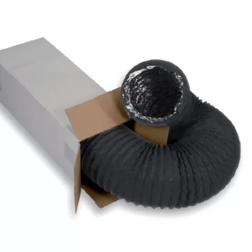 COMBIFLEX N Black 315 mm szigeteletlen szikraálló flexibilis légcsatorna (-30 °C-tól +140 °C-ig) 10 méter / doboz