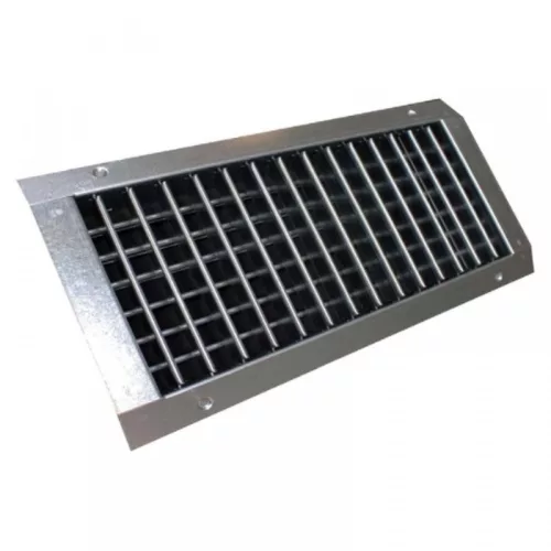 SPN-VH GALVA   500 x  150 mm kétsoros rács SPIKO légcsatornákhoz (natúr)