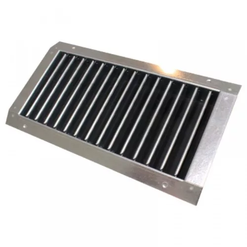 SPN-V  GALVA   500 x  100 mm egysoros rács SPIKO légcsatornákhoz (natúr)