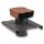 CTP150R PVC tetősapka NA 150 mm cserépvörös (RAL3009)