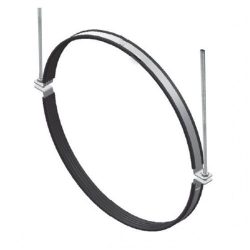 Légtechnikai gumis csőbilincs DN 1120 mm  kétpontos függesztéssel (UWG LD)