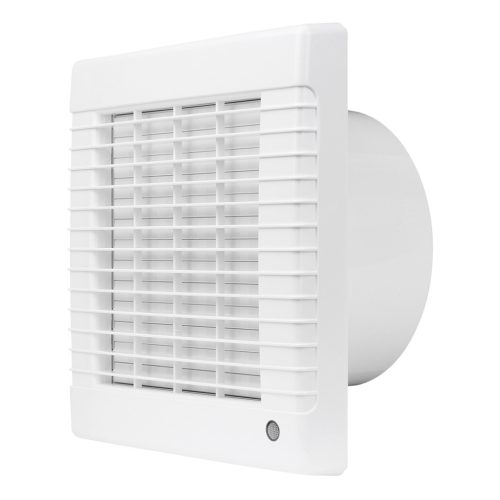 Fürdőszoba ventilátor Dalap 100 LVZW, emelt teljesítménnyel időzítővel és  páraérzékelővel Dlp 41103