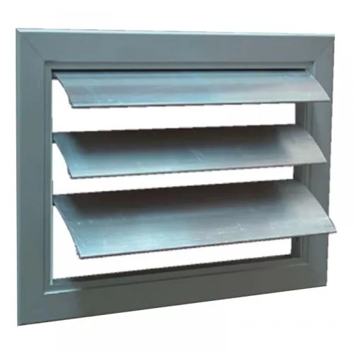 OKM E  300 x  800 mm alumínium túlnyomás kibocsátó zsalu, elszívó rendszerhez
