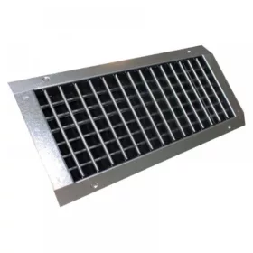   SPN-VH GALVA   600 x   75 mm kétsoros rács SPIKO légcsatornákhoz (natúr)