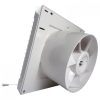 Fürdőszobai ventilátor nedves környezetbe automata zsaluval és húzókapcsolóval Ø 150 mm, 12V-os kivitelben Dlp41135
