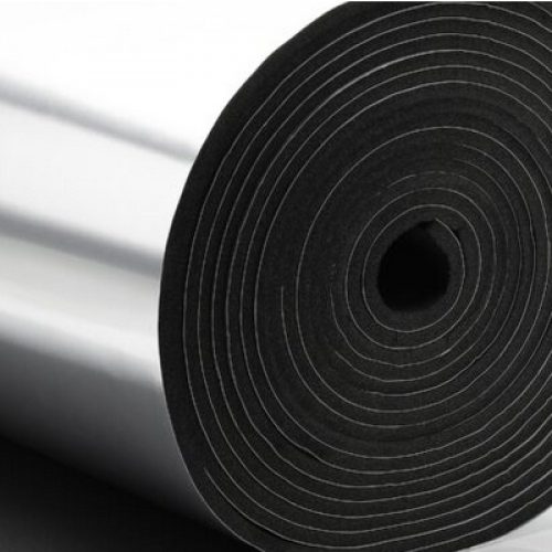 Szintetikus kaucsuk  lap NMC Insul roll Cover Silver  19 mm (8 m2/tekercs)~