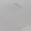 R Design CUBE-125W fehér négyzetes légszelep