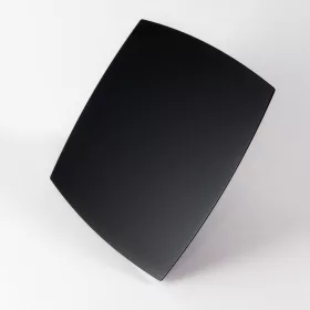   R Design SHARP-125B fekete lekerekített négyzetes légszelep