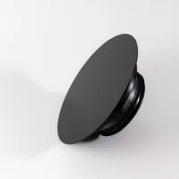 Fekete fém design kerek mini légszelep