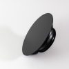 R Design BALL mini-160B fekete kerek légszelep 175mm frontlappal