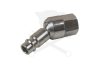Levegős gyorscsatlakozó anya gömbcsuklós - 1/4" BSPP BM Euro