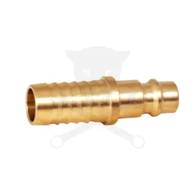   Levegős csatlakozó - gyorscsatlakozó apa - RÉZ - tömlővég 13 mm -OLASZ