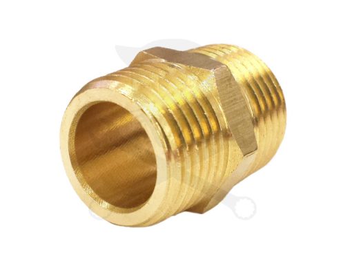 Levegő csatlakozó közcsavar külső-külső  1/2"-1/2" KK