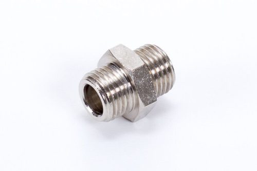 Levegő csatlakozó közcsavar 3/8"  külső-külső menet - KK (250M-3/8)