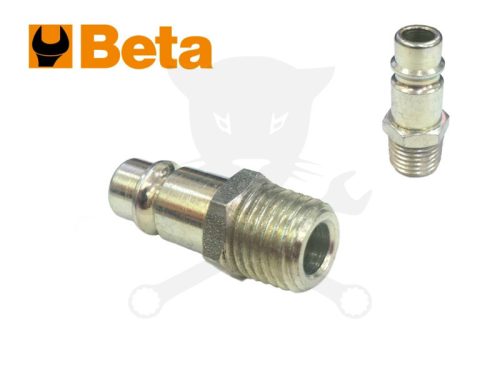 Levegős csatlakozó - gyorscsatlakozó apa - 1/4" KM GAS Beta (1916G-1/4)