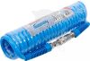 Levegőcső spirál  6 m kék - szerelt 12 mm / 8 mm PU - BGS