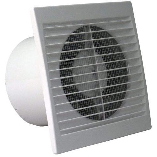 Fürdőszoba ventilátor Dalap 125 PT Z  időzítővel, emelt teljesítménnyel Dlp 41212