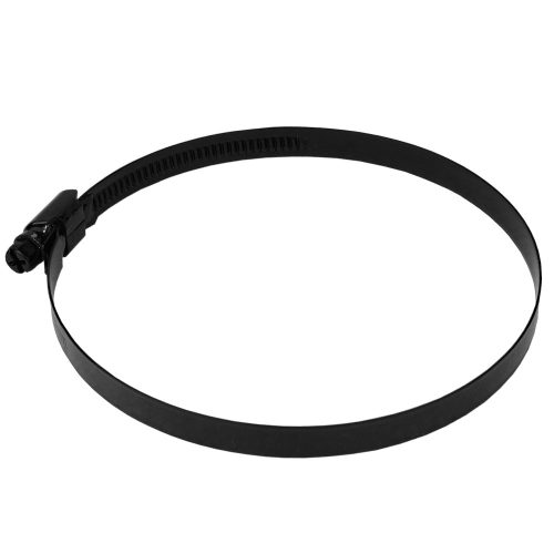 Dalap MCD, fém rögzítőbilincs Ø 100 mm, fekete Dlp3266D