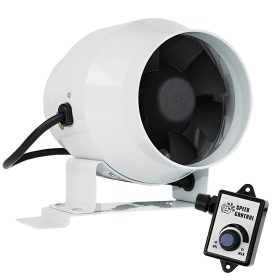   Dalap MF 100 EC csőventilátor energiatakarékos motorral és fordulatszám-szabályozóval, Ø 100 mm Dlp24MF100