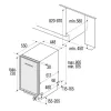 CATA - Beépíthető mosogatógép LVI-48010 10 terítékes + Ajándék Hűtőtáska