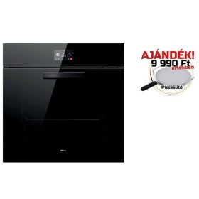   ELICA - Beépíthető sütő VIRTUS MULTI 60 TFT PYRO BL + Ajándék Pizzaszett