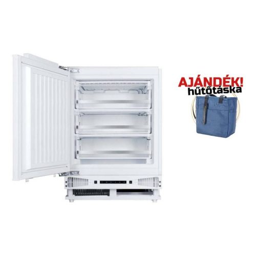 NODOR - Beépíthető fagyasztószekrény NorFrost ICE-82 BI + Ajándék Hűtőtáska