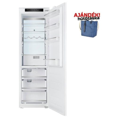 NODOR - Beépíthető hűtőszekrény NorFrost TNF-177 BI SL + Ajándék Hűtőtáska