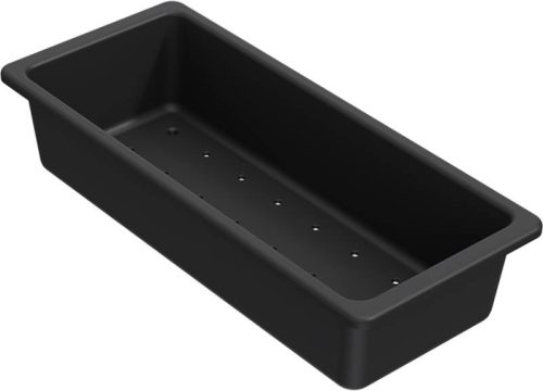 ELLECI - Gyümölcsmosó kosár műanyag 380 fekete